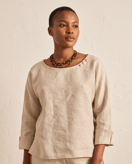 Dune Top - Linen