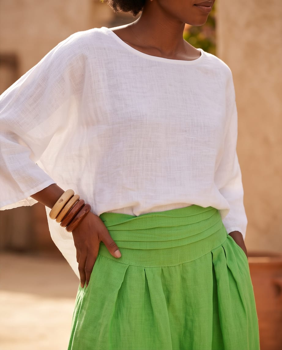 Laini Top - Linen