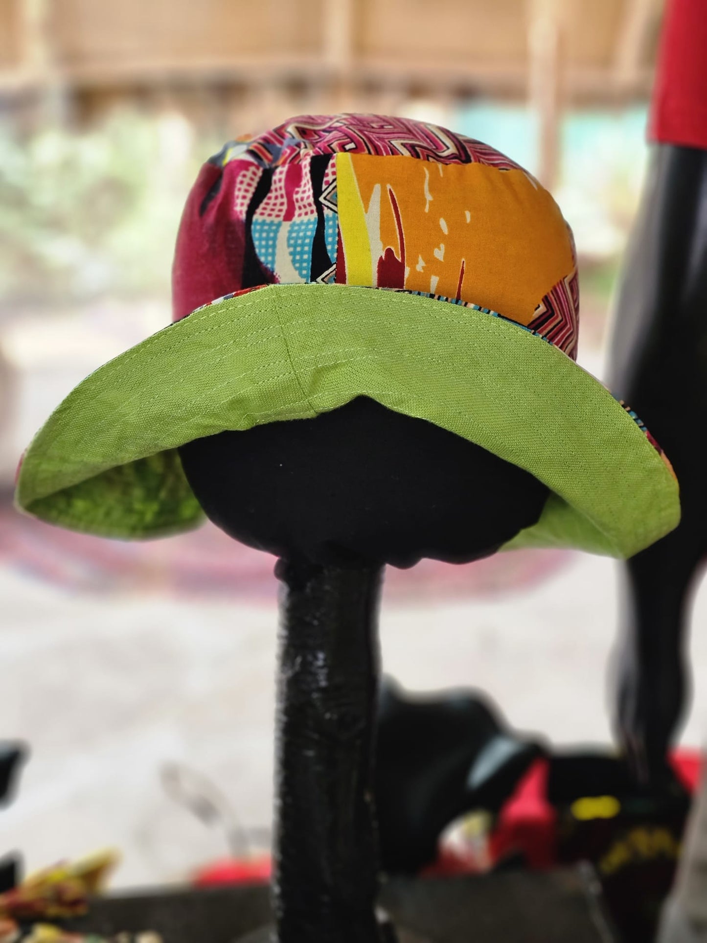 Reversable Bucket Hat - Fire Bird