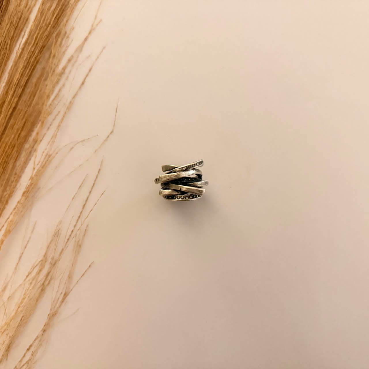 Silver-tone ring 293