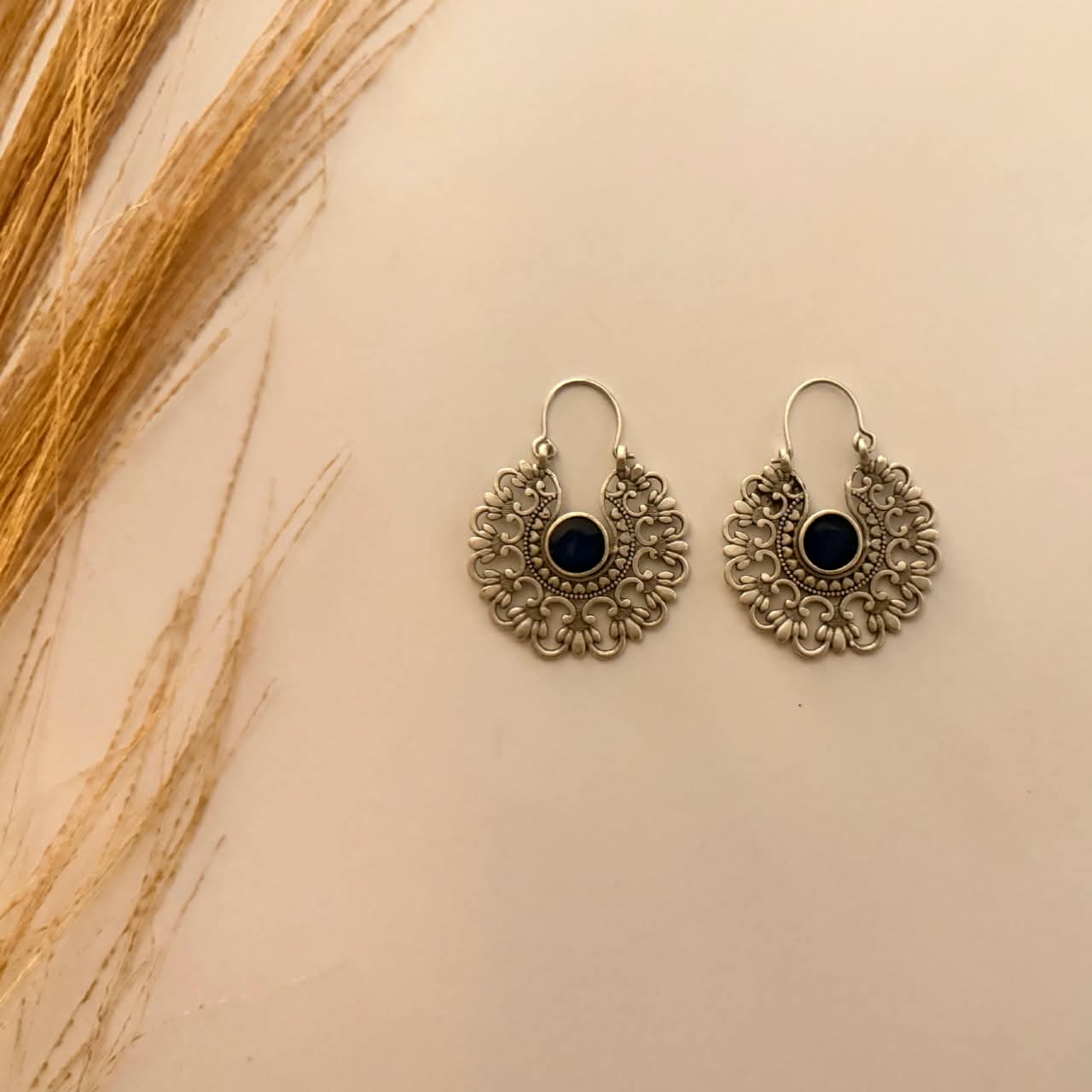 Silver-tone earrings 426