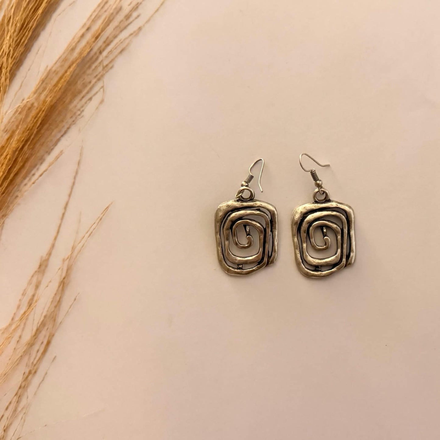 Silver-tone earrings 430