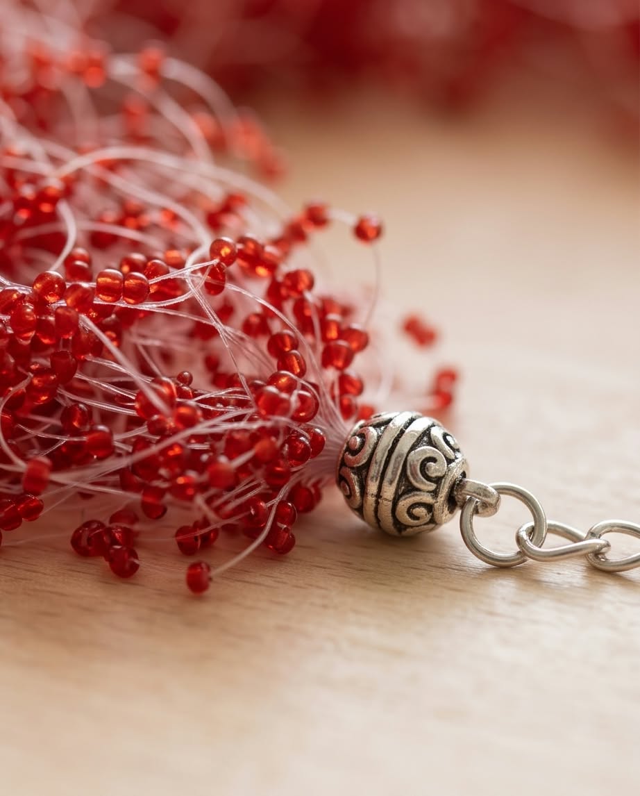 Beaded necklace 238