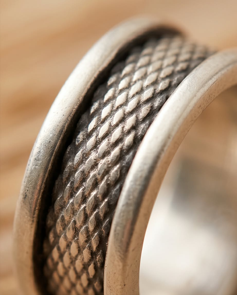 Silver-tone ring 294