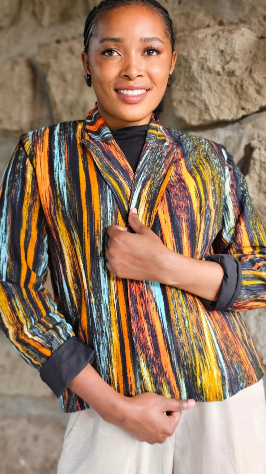 Ankara blazer